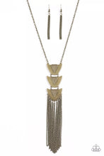 Load image into Gallery viewer, Paradise Prowess - Brass Necklace - Paparazzi