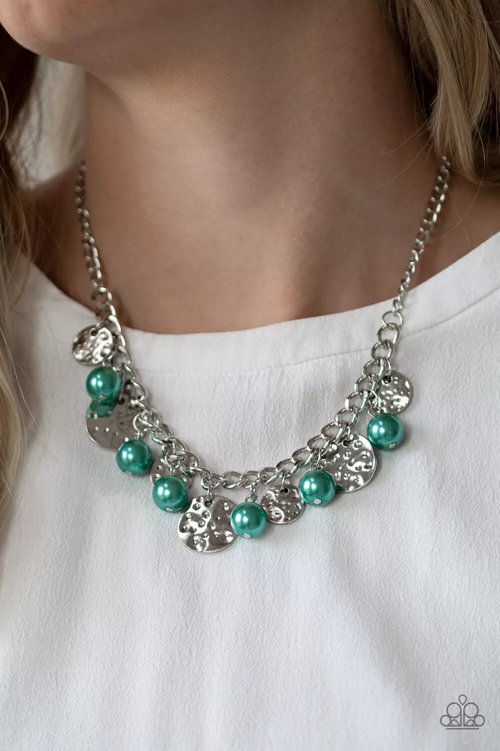 Seaside Sophistication - Green Necklace - Paparazzi