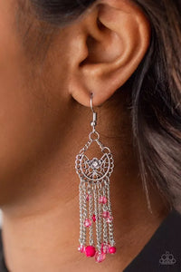 Daisy Daydream - Pink Earrings - Paparazzi