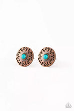 Load image into Gallery viewer, Santa Fe Fiesta - Copper Earrings - Paparazzi