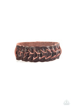 Load image into Gallery viewer, Rustle Up - Brown Bracelet - Paparazzi