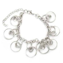 Load image into Gallery viewer, Silver Circles Bracelet - Paparazzi