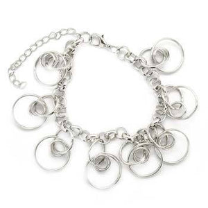 Silver Circles Bracelet - Paparazzi