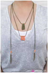 Perfect Balance - Brass Necklace - Paparazzi