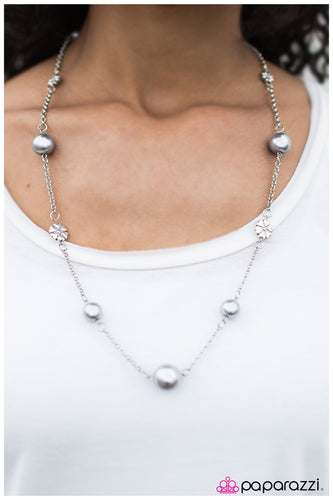 Living The Charmed Life - Silver Necklace - Paparazzi