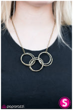 Load image into Gallery viewer, Going Strong - Brass Necklace - Paparazzi