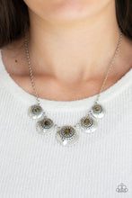 Load image into Gallery viewer, Solar Beam - Brown Necklace - Paparazzi