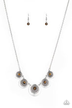 Load image into Gallery viewer, Solar Beam - Brown Necklace - Paparazzi