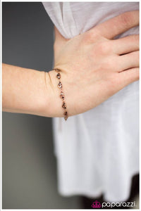 Sweet Romance - Copper Bracelet - Paparazzi