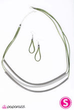 Load image into Gallery viewer, SPRING Me To Life- Green Necklace - Paparazzi