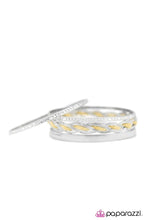 Load image into Gallery viewer, BRAID The Elements- Yellow Bracelet - Paparazzi