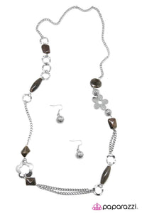 Ode To Joy - Brown Necklace - Paparazzi