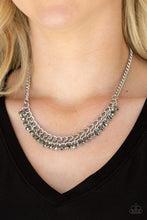Load image into Gallery viewer, Glow and Grind - Silver Necklace - Paparazzi