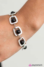 Load image into Gallery viewer, The Rich and FRAME-ous - Black Bracelet - Paparazzi