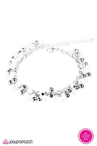 Think About The POSH-ibilities! - White Bracelet - Paparazzi