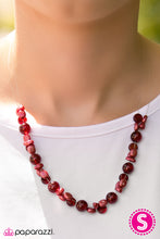 Load image into Gallery viewer, Floating On Air - Red Necklace - Paparazzi