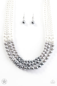Lady In Waiting - Silver Necklace - Paparazzi
