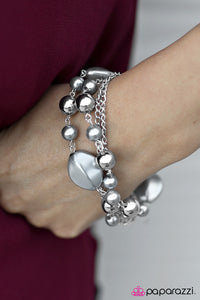 Jersey Girl - Silver Bracelet - Paparazzi