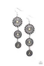 Load image into Gallery viewer, Festively Floral - Yellow Earrings - Paparazzi