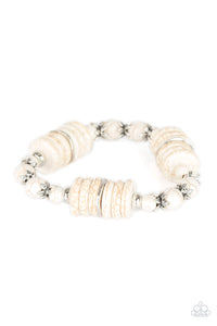 Sagebrush Serenade - White Bracelet - Paparazzi