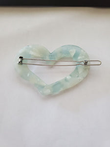 HEART Not to Love - Blue Hair Clip - Paparazzi