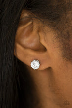 Load image into Gallery viewer, Just In TIMELESS - White Earrings - Paparazzi