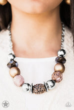 Load image into Gallery viewer, A Warm Welcome - Brown Necklace - Paparazzi