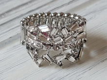 Load image into Gallery viewer, Scattered Sensation - White Ring - Paparazzi