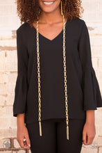 Load image into Gallery viewer, SCARFed for Attention - Gold Necklace - Paparazzi