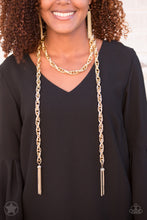 Load image into Gallery viewer, SCARFed for Attention - Gold Necklace - Paparazzi