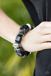 Glaze of Glory - Black Bracelet - Paparazzi