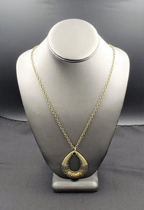 Glitz and Grind- Brass Necklace - Paparazzi