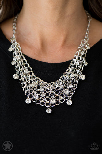 Fishing for Compliments - Silver Necklace - Paparazzi