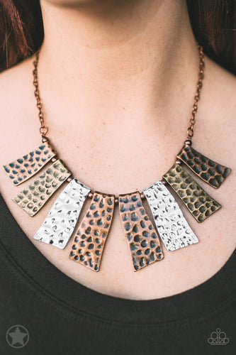 A Fan of the Tribe - Multi Necklace - Paparazzi