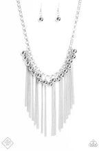 Load image into Gallery viewer, Powerhouse Prowl - Silver Necklace - Paparazzi