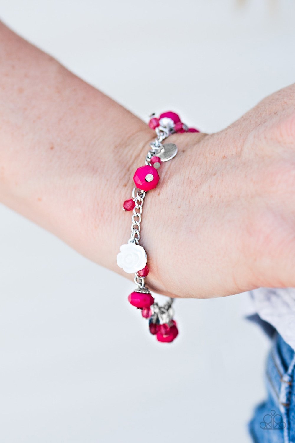 Spoken For - Pink Bracelet - Paparazzi