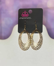 Load image into Gallery viewer, The HOLE Nine Yards - Gold Earrings - Paparazzi