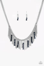 Load image into Gallery viewer, Metro Jungle - Blue Necklace - Paparazzi