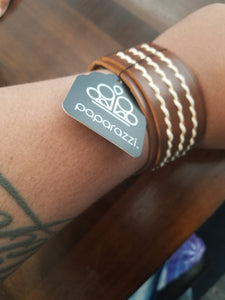 Real Ranchero - Brown Bracelet - Paparazzi