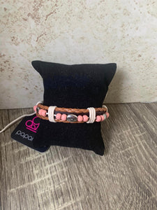 Lodge Luxe - Pink Bracelet - Paparazzi