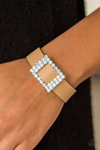 Diamond Diva - Brown Bracelet - Paparazzi