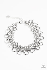 Atlanta Attitude - Silver Bracelet - Paparazzi