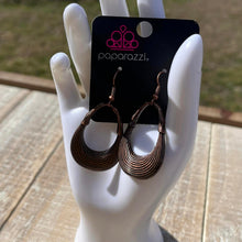 Load image into Gallery viewer, Terra Timber - Copper Earrings - Paparazzi