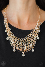 Load image into Gallery viewer, Fishing for Compliments - Gold Necklace - Paparazzi