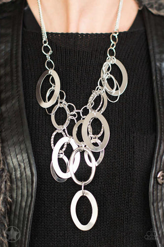 A Silver Spell - Silver Necklace - Paparazzi