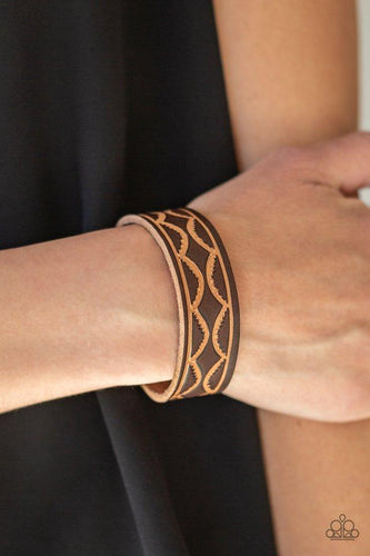 Zion Horizon - Brown Bracelet - Paparazzi