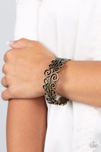 Load image into Gallery viewer, Dressed to FRILL - Brass Bracelet - Paparazzi