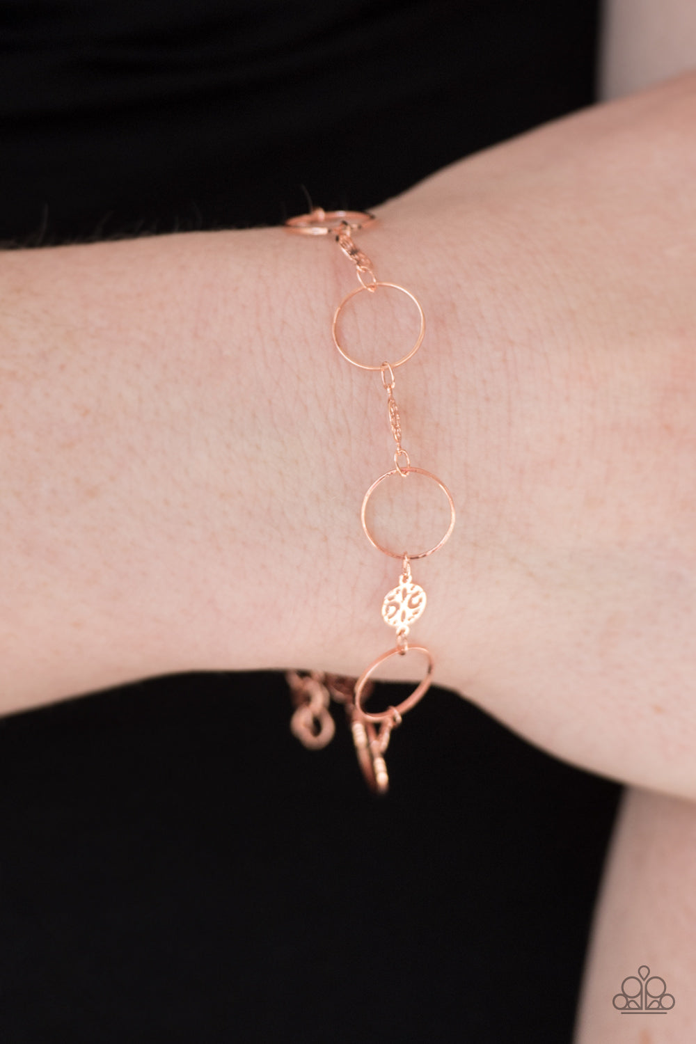 Dainty Delicacy - Copper Bracelet - Paparazzi