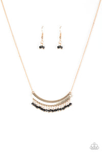 Fringe Fever - Gold Necklace - Paparazzi