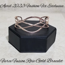 Load image into Gallery viewer, Fierce Fusion - Rose Gold Bracelet - Paparazzi